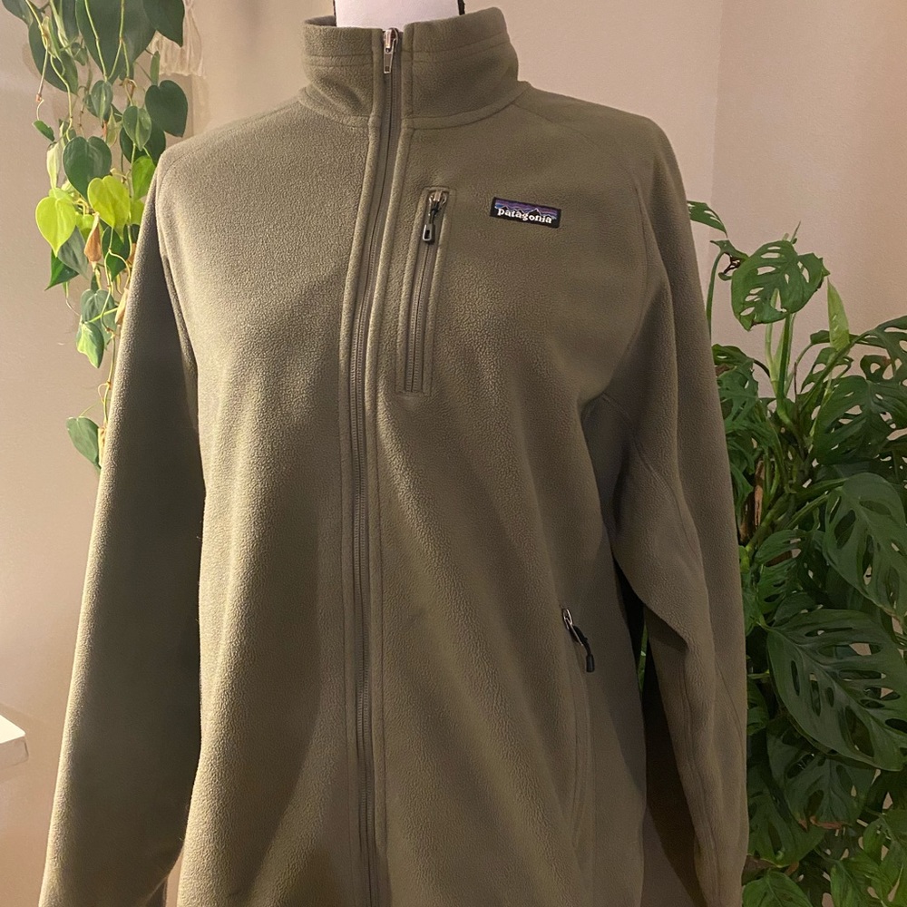 Medium Patagonia Polartec zip up